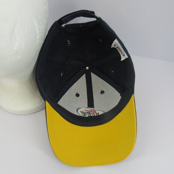 Miller Lite Embroidered Patch Logo Men's Blue Adjustable Strap Back Cap Hat - Picture 7 of 8